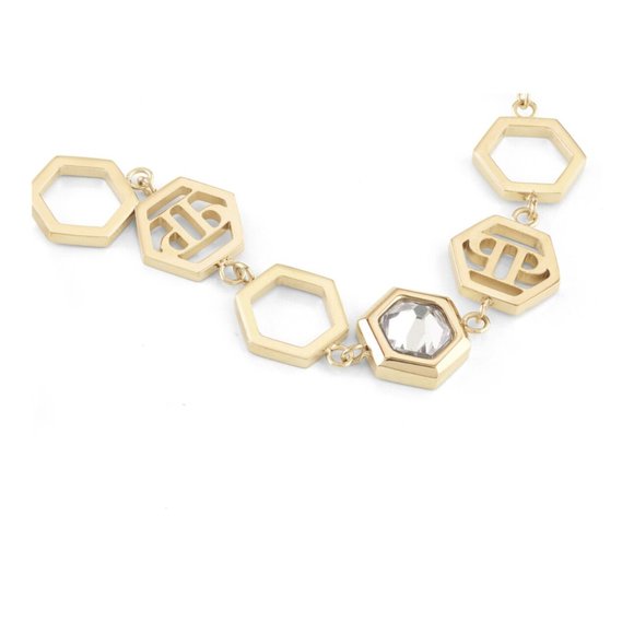 Philipp Plein Womens Luxury IP Gold Necklace - Picture 3 of 3